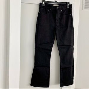 Madewell Cali-demi Boot Cut Jean - Black